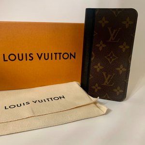 Louis Vuitton Monogram iPhone XS Max Folio